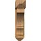Ekena Millwork Balboa Arts and Crafts Rough Sawn Bracket w/ Offset Brace, Western Red Cedar, 8"W x 34"D x 34"H BKT0806X34X34BOA03RWR - alternate 4